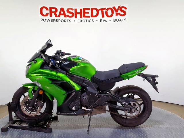 JKAEXEE18FDA19975 - 2015 KAWASAKI EX650 E GREEN photo 5