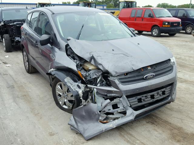 1FMCU0F75EUD14745 - 2014 FORD ESCAPE S GRAY photo 1