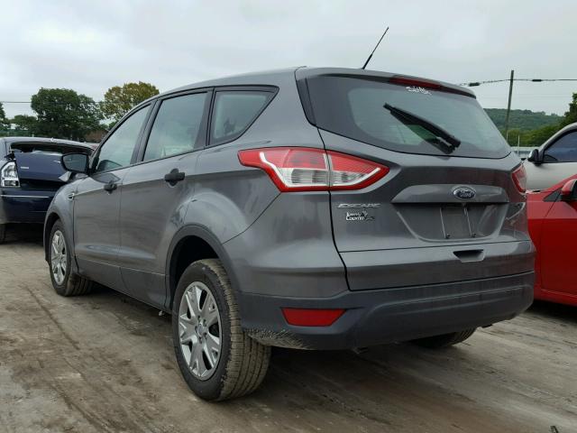 1FMCU0F75EUD14745 - 2014 FORD ESCAPE S GRAY photo 3