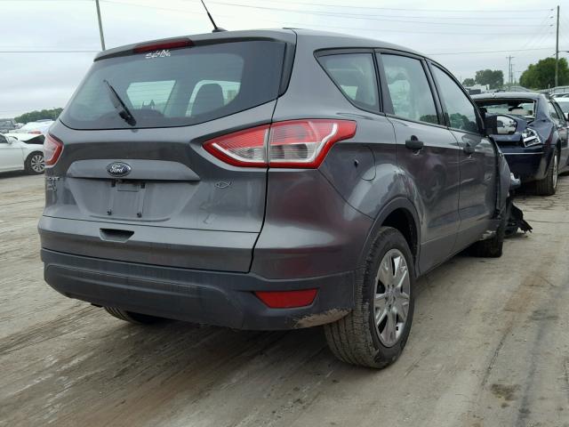 1FMCU0F75EUD14745 - 2014 FORD ESCAPE S GRAY photo 4