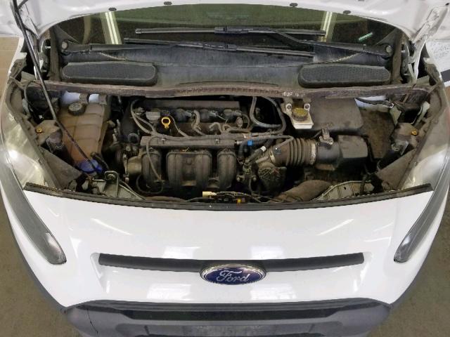 NM0LS6E76E1161418 - 2014 FORD TRANSIT CO WHITE photo 7