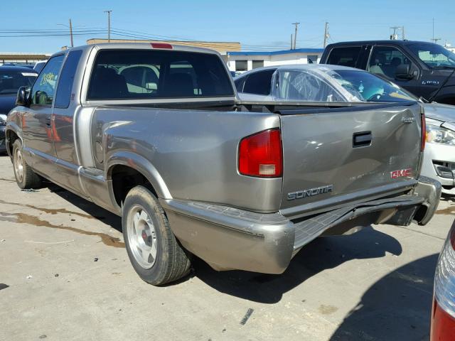 1GTCS19X0W8518603 - 1998 GMC SONOMA BEIGE photo 3