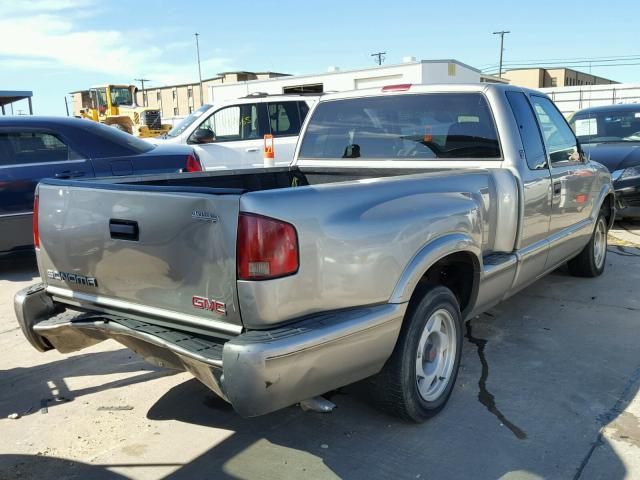 1GTCS19X0W8518603 - 1998 GMC SONOMA BEIGE photo 4