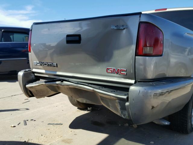 1GTCS19X0W8518603 - 1998 GMC SONOMA BEIGE photo 9