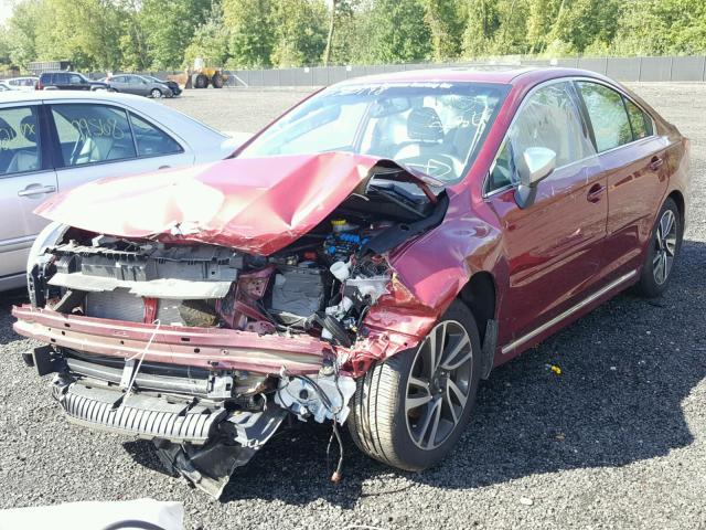 4S3BNAR66J3004478 - 2018 SUBARU LEGACY SPO BURGUNDY photo 2