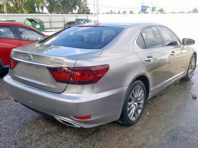 JTHBL5EF2G5140962 - 2016 LEXUS LS 460 GRAY photo 4