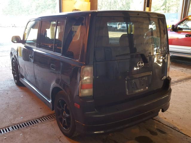JTLKT324850186836 - 2005 TOYOTA SCION XB Қара фото 3