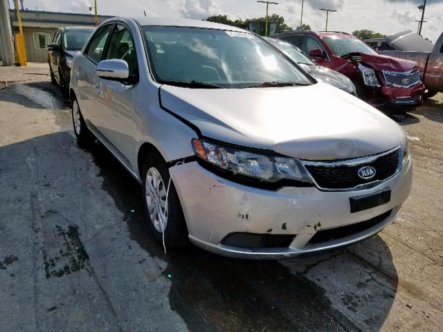 KNAFU4A22C5635750 - 2012 KIA FORTE EX SILVER photo 1