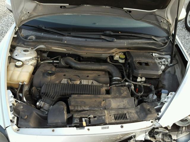 YV1MK672682062650 - 2008 VOLVO C30 T5 SILVER photo 7