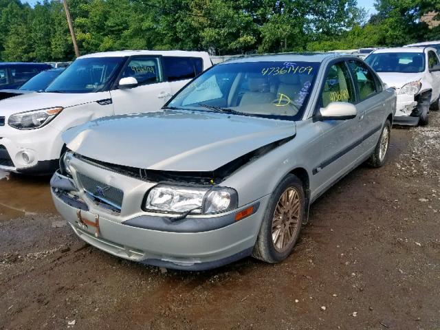 YV1TS94D711196226 - 2001 VOLVO S80 SILVER photo 2