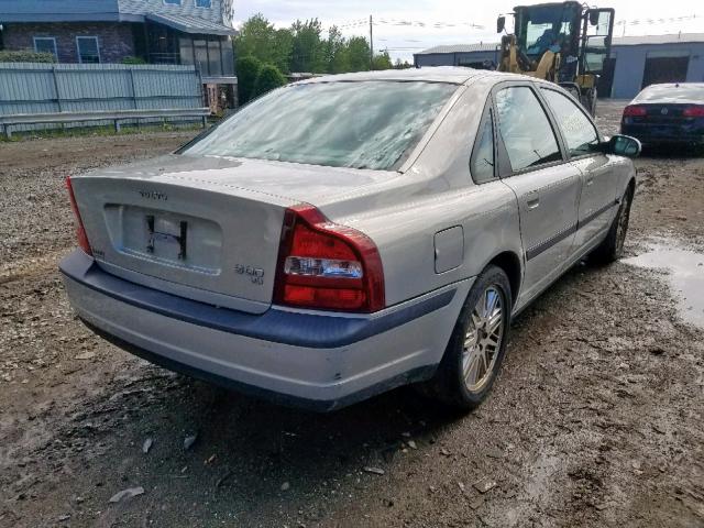 YV1TS94D711196226 - 2001 VOLVO S80 SILVER photo 4