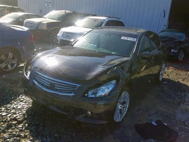 JN1CV6AR6DM355383 - 2013 INFINITI G37 BLACK photo 2