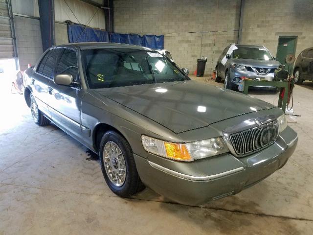 2MEFM74W7YX604081 - 2000 MERCURY GRAND MARQ GRAY photo 1