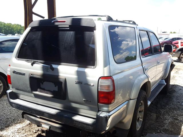 JT3HN86R4Y0261771 - 2000 TOYOTA 4RUNNER SR SILVER photo 4