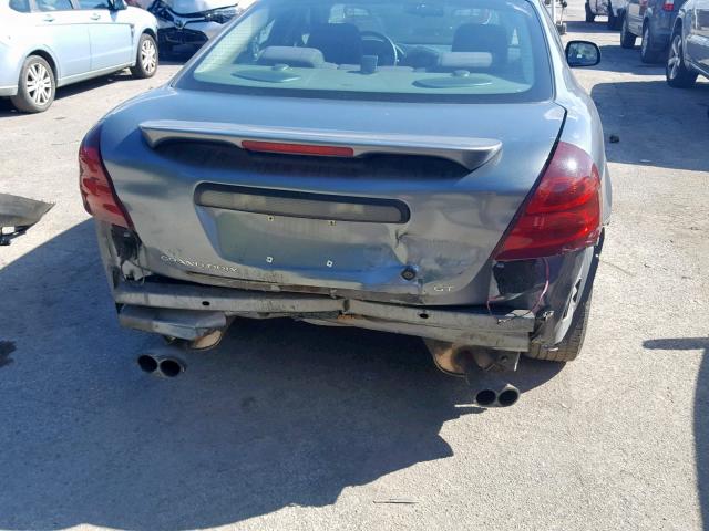 2G2WP522041222845 - 2004 PONTIAC GRAND PRIX GRAY photo 9