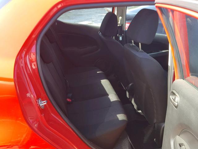 JM1DE1KY2D0167753 - 2013 MAZDA MAZDA2 RED photo 6