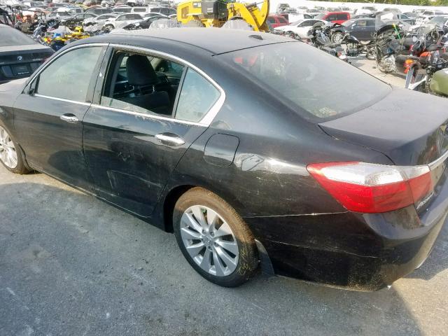 1HGCR3F88DA013534 - 2013 HONDA ACCORD EXL BLACK photo 9