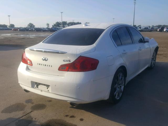 JN1CV6AP2CM625562 - 2012 INFINITI G37 BASE WHITE photo 4