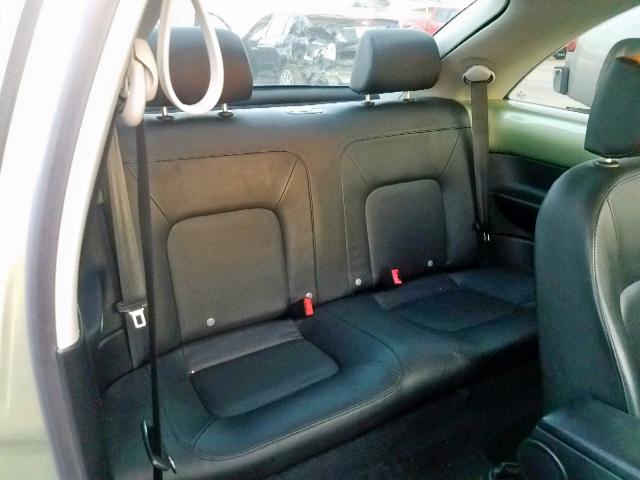 3VWPW31C99M518431 - 2009 VOLKSWAGEN NEW BEETLE მწვანე ფოტო 6