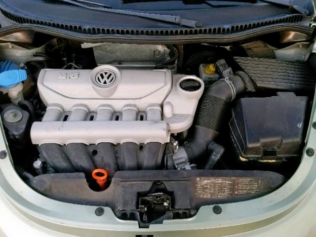 3VWPW31C99M518431 - 2009 VOLKSWAGEN NEW BEETLE მწვანე ფოტო 7