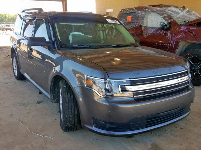 2FMGK5B85FBA18778 - 2015 FORD FLEX SE GRAY photo 1