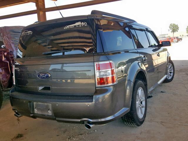 2FMGK5B85FBA18778 - 2015 FORD FLEX SE GRAY photo 4