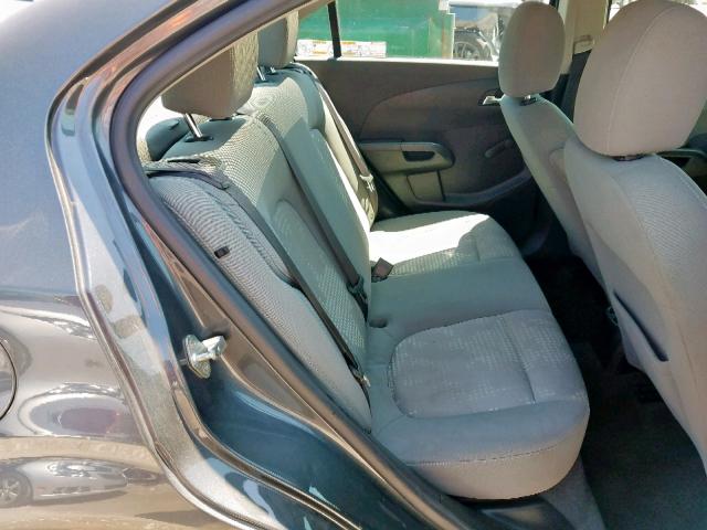 1G1JB5SH6C4206685 - 2012 CHEVROLET SONIC LS 灰色 照片 6