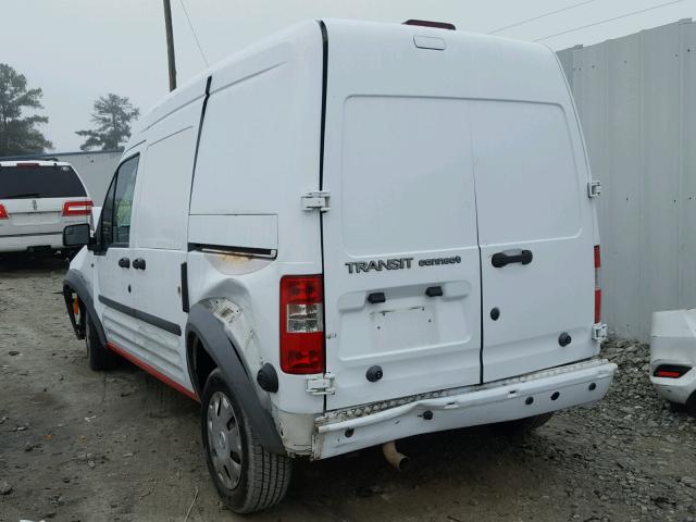 NM0LS7BN4DT130941 - 2013 FORD TRANSIT CO WHITE photo 3