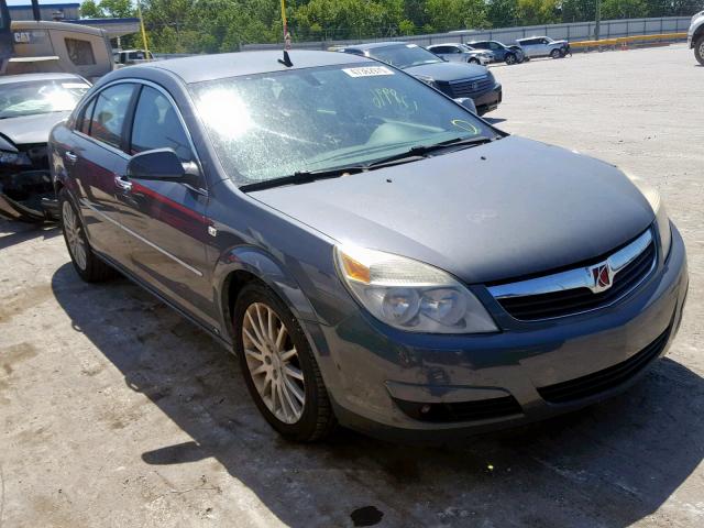 1G8ZV57768F260317 - 2008 SATURN AURA XR CHARCOAL photo 1