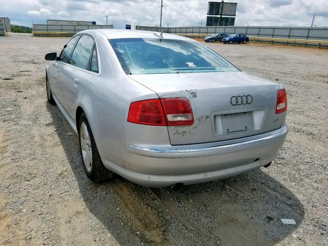 WAUML44E75N016855 - 2005 AUDI A8 L QUATT GRAY photo 3