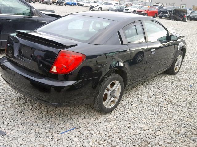 1G8AW12F34Z205351 - 2004 SATURN ION LEVEL BLACK photo 4