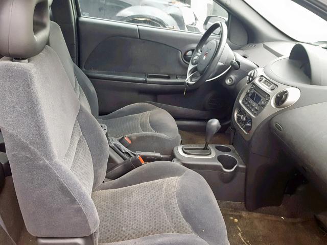 1G8AW12F34Z205351 - 2004 SATURN ION LEVEL BLACK photo 5