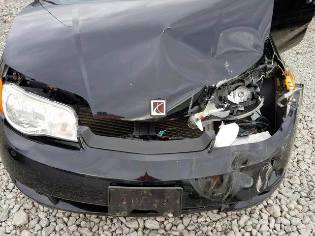 1G8AW12F34Z205351 - 2004 SATURN ION LEVEL BLACK photo 7