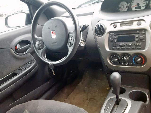 1G8AW12F34Z205351 - 2004 SATURN ION LEVEL BLACK photo 9