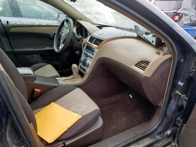 1G1ZH57B28F173072 - 2008 CHEVROLET MALIBU 1LT BLUE photo 5