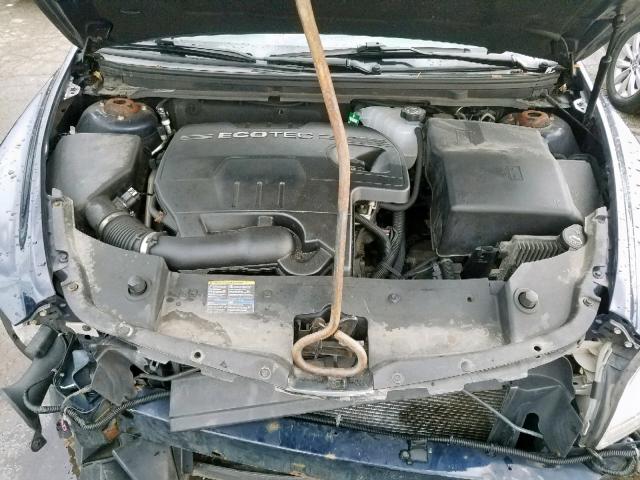1G1ZH57B28F173072 - 2008 CHEVROLET MALIBU 1LT BLUE photo 7