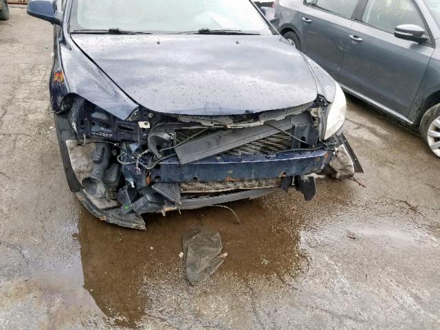 1G1ZH57B28F173072 - 2008 CHEVROLET MALIBU 1LT BLUE photo 9