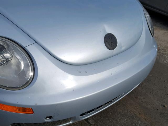 3VWRG3AL6AM005339 - 2010 VOLKSWAGEN NEW BEETLE Mavi foto 9