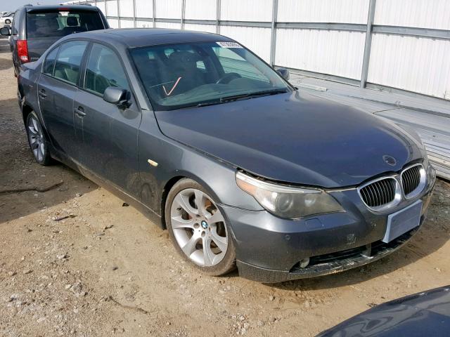 WBANB53566CP02249 - 2006 BMW 550 I GRAY photo 1