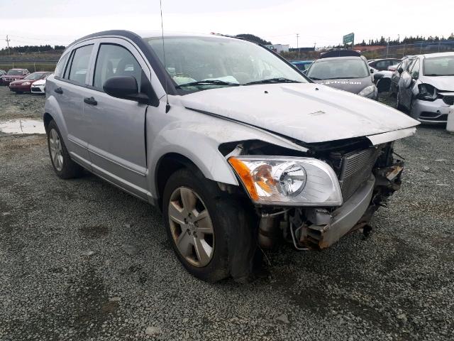 1B3HB48B57D405155 - 2007 DODGE CALIBER SX SILVER photo 1