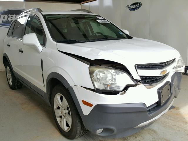 3GNAL2EKXDS593437 - 2013 CHEVROLET CAPTIVA LS WHITE photo 1