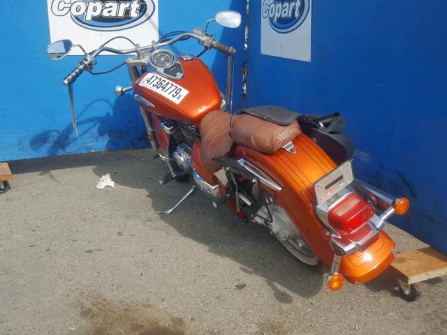 JS1VS54A522100399 - 2002 SUZUKI VL800 ORANGE photo 3