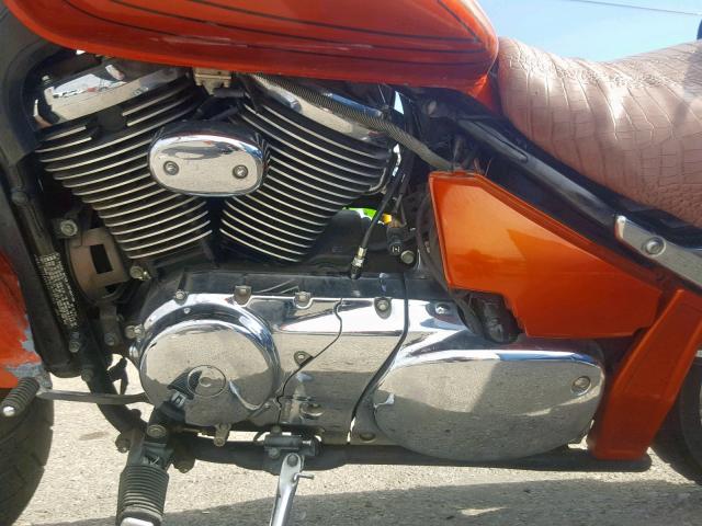 JS1VS54A522100399 - 2002 SUZUKI VL800 ORANGE photo 7