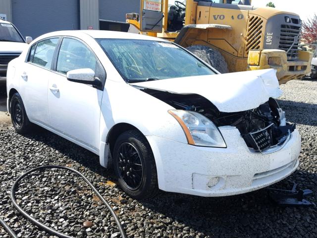 3N1AB61E38L711091 - 2008 NISSAN SENTRA 2.0 WHITE photo 1