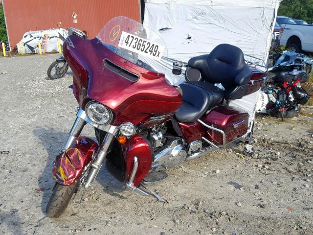 1HD1KED13HB671353 - 2017 HARLEY-DAVIDSON FLHTK ULTR MAROON photo 2