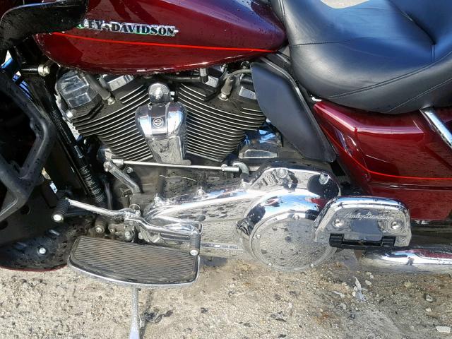 1HD1KED13HB671353 - 2017 HARLEY-DAVIDSON FLHTK ULTR MAROON photo 7