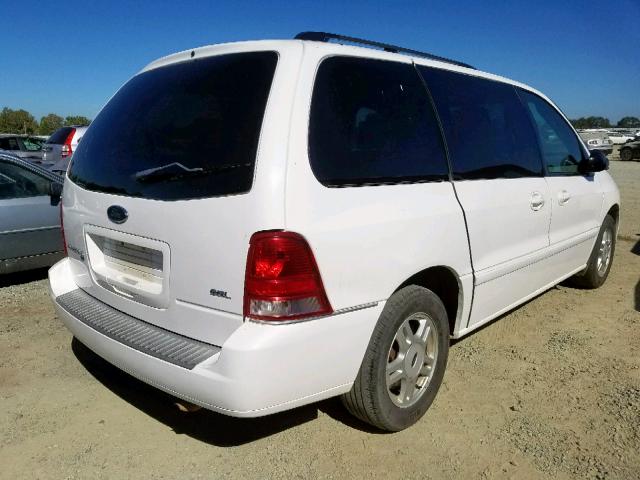 2FMZA52204BA69657 - 2004 FORD FREESTAR S WHITE photo 4