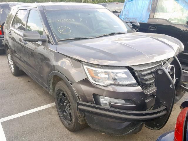 1FM5K8AR5HGA63587 - 2017 FORD EXPLORER P BLACK photo 1