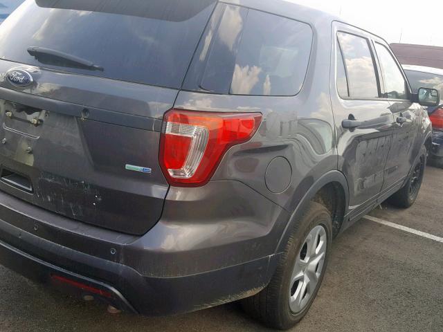 1FM5K8AR5HGA63587 - 2017 FORD EXPLORER P BLACK photo 4