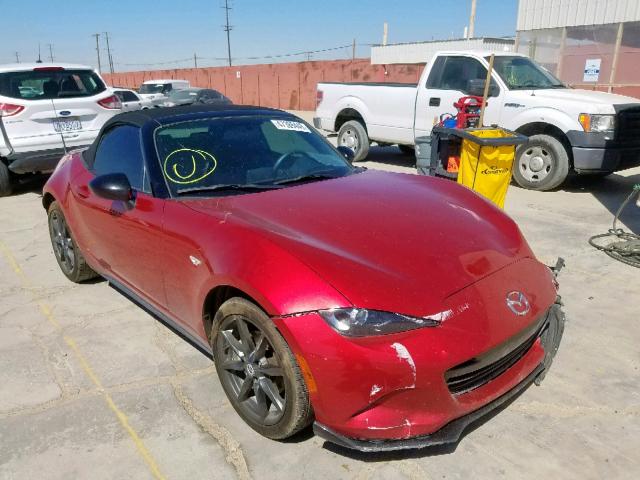 JM1NDAC76G0114152 - 2016 MAZDA MX-5 MIATA RED photo 1